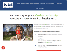 Tablet Screenshot of dudokconsulting.nl